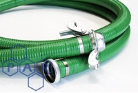 6107 - Green MD PVC Hose Assembly - 6m