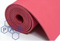 Abrasion Resistant Rubber - Red
