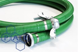 51idx12m green md pvc s&d hose c/w LLC2