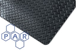 0.9x0.6m black trax anti-fatigue mat