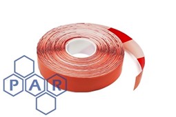 30mx50mm red/white aisle marking tape