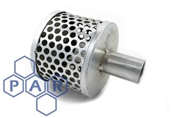 tin can strainer x 1" hose tail